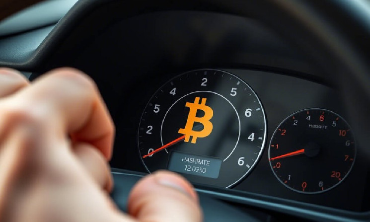Хэшрейт майнинга биткоинов замедлится
