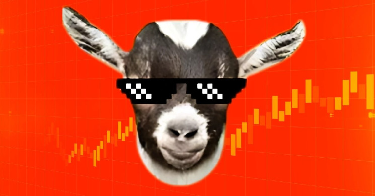 Биржа OKX залистила GOAT: токен отреагировал ростом на 28%