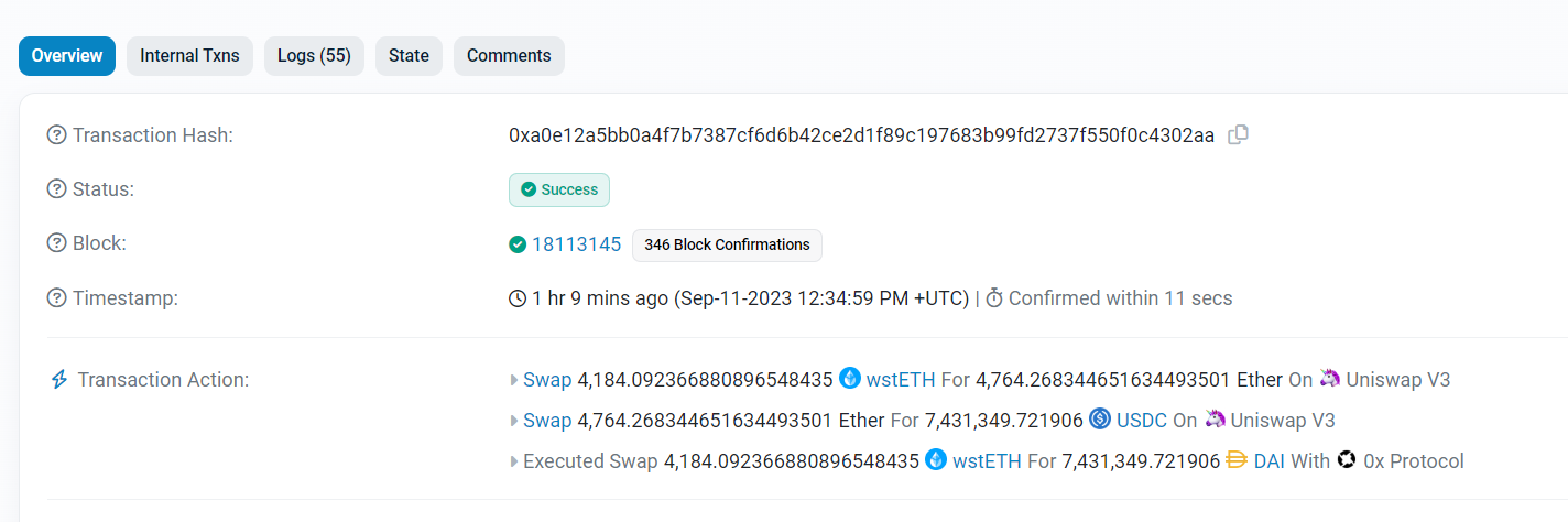 Lido Finance Validator قرارداد فاسد ETH را در مبادله USDC-WETH فاش کرد