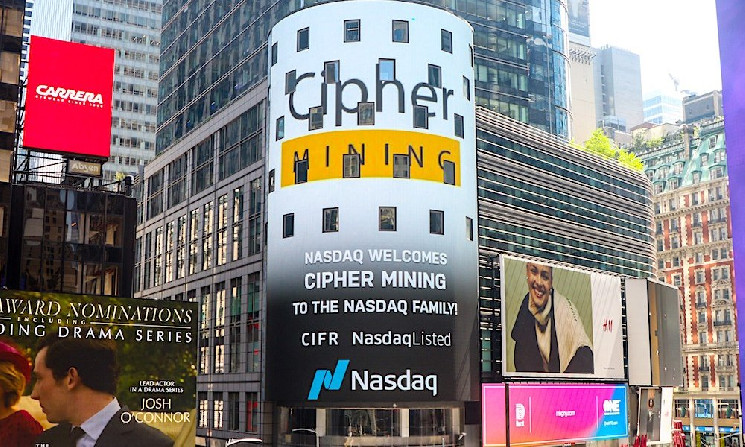Акции Cipher Mining упали на 17% из-за роста убытков в 2024 году