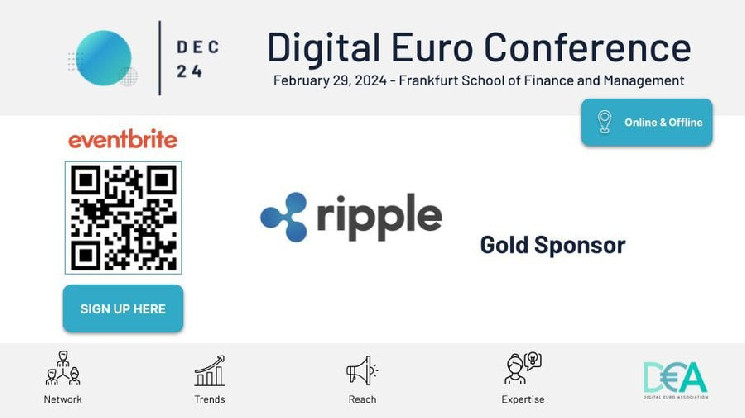 Ripple Labs Joins Euro 2024 Digital Conference as Gold Sponsor