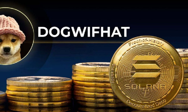 Dogwifhat выбыл из топ-50, упав на 38% за последние 7 дней