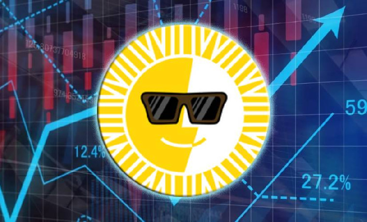 Стоимость токена SUN взлетела на 254% за неделю