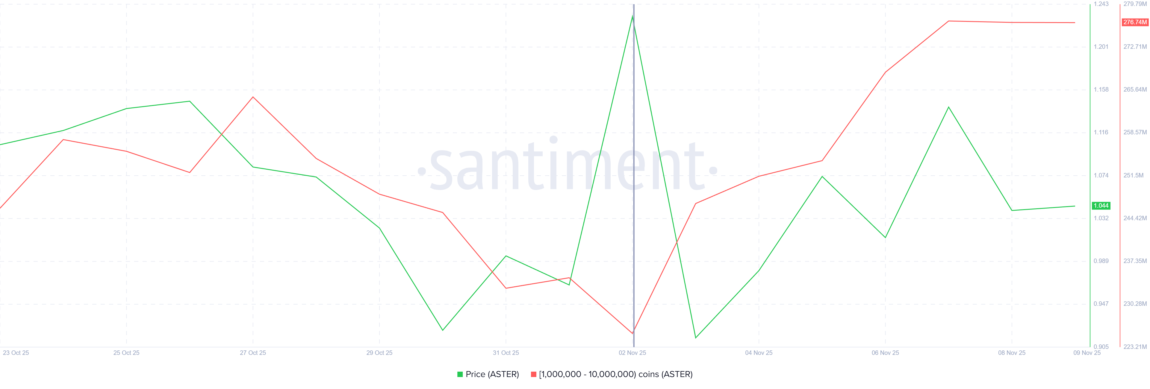Aster Whale Holding.