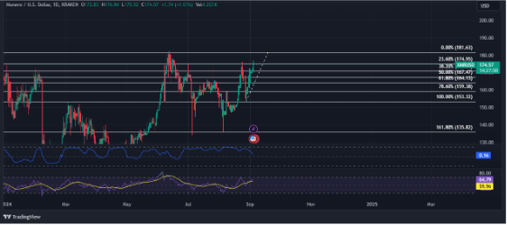 Monero (XMR) не пострадал от рыночных потрясений и вырос на 13% – Подробности