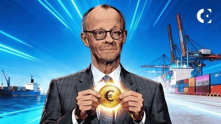 Мерц предупреждает, что слабый доллар влияет на экспорт, призывает к цифровому евро