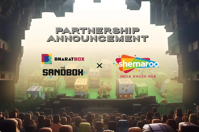 Индийский Shemaroo сотрудничает с The Sandbox, чтобы перенести Болливуд в Метавселенную