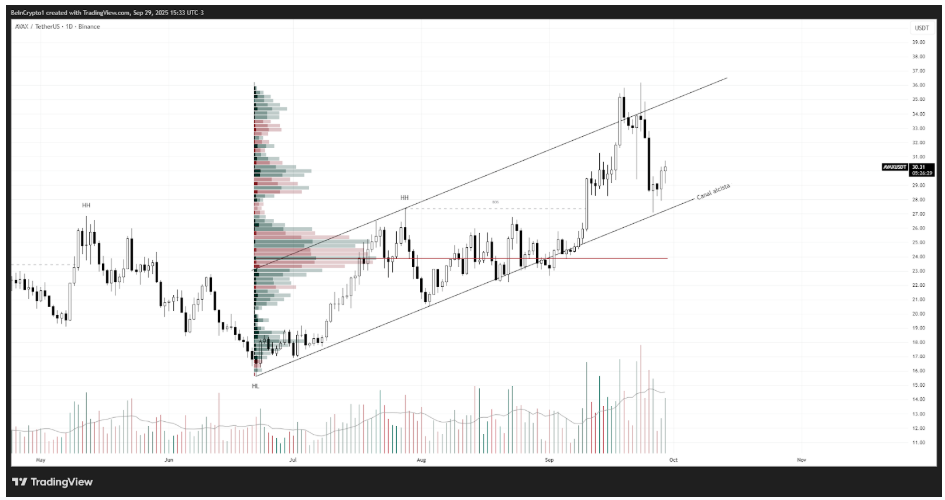 Análisis del precio de Avalanche (AVAX). Fuente: TradingView
mejores altcoins