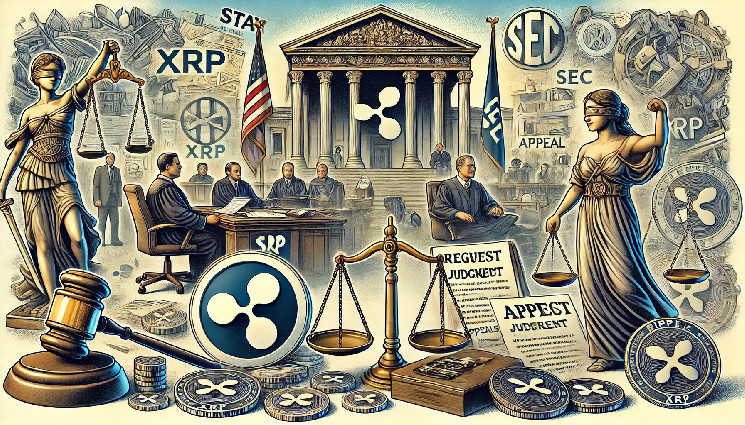 Иск XRP: Ripple и SEC добиваются отсрочки денежного решения, вероятны апелляции