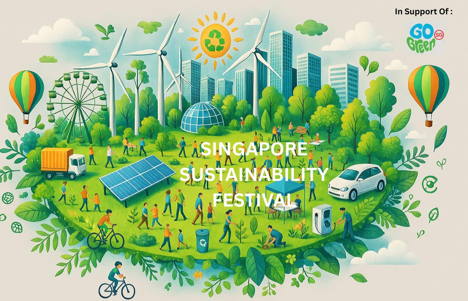 Go Green SG and Mintable Partners at this year's Singapore Sustainability Festival through City Developments Limited (CDL) Youth4Climate Festival 2025 | Source: Mintable Pr