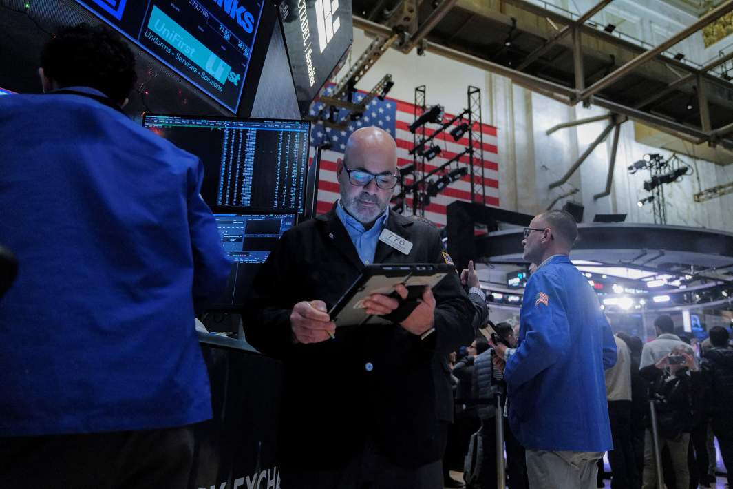 Трейдеры на бирже 