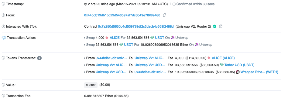 Фото: Etherscan