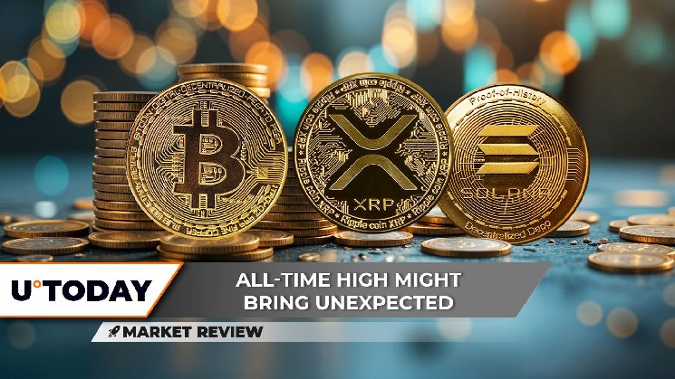 Биткойн (BTC): после аварии вход? XRP на грани основной теста на тенденции сейчас, Solana's (Solan) 200 $.