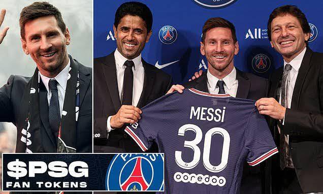 $PSG was used to sign Lionel Messi in 2021