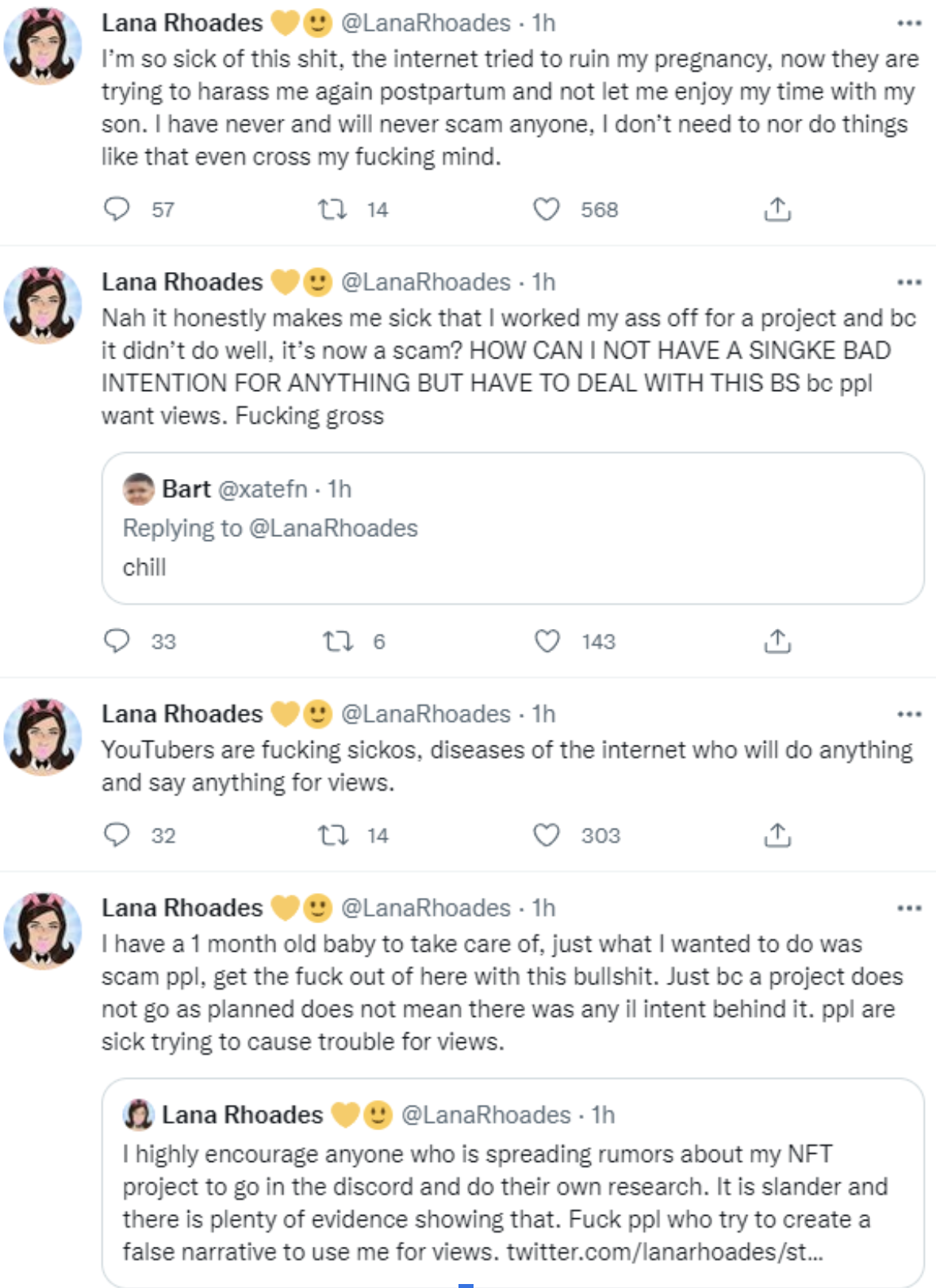 Lana rhoades discord