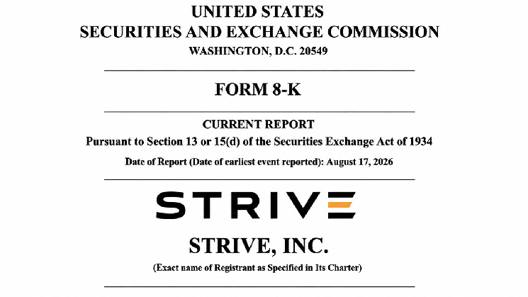 Strive Buys 79 Bitcoin, Expands Its $1.27B Corporate BTC War Chest