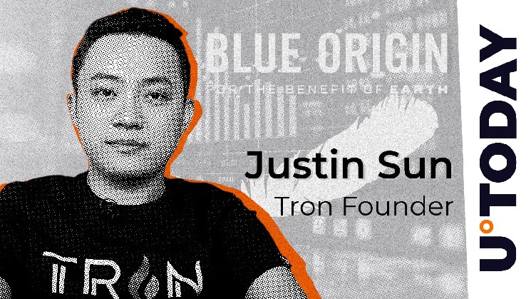 Джастин Сан, чтобы взять космический полет? Вот что говорит твит Blue Origin's