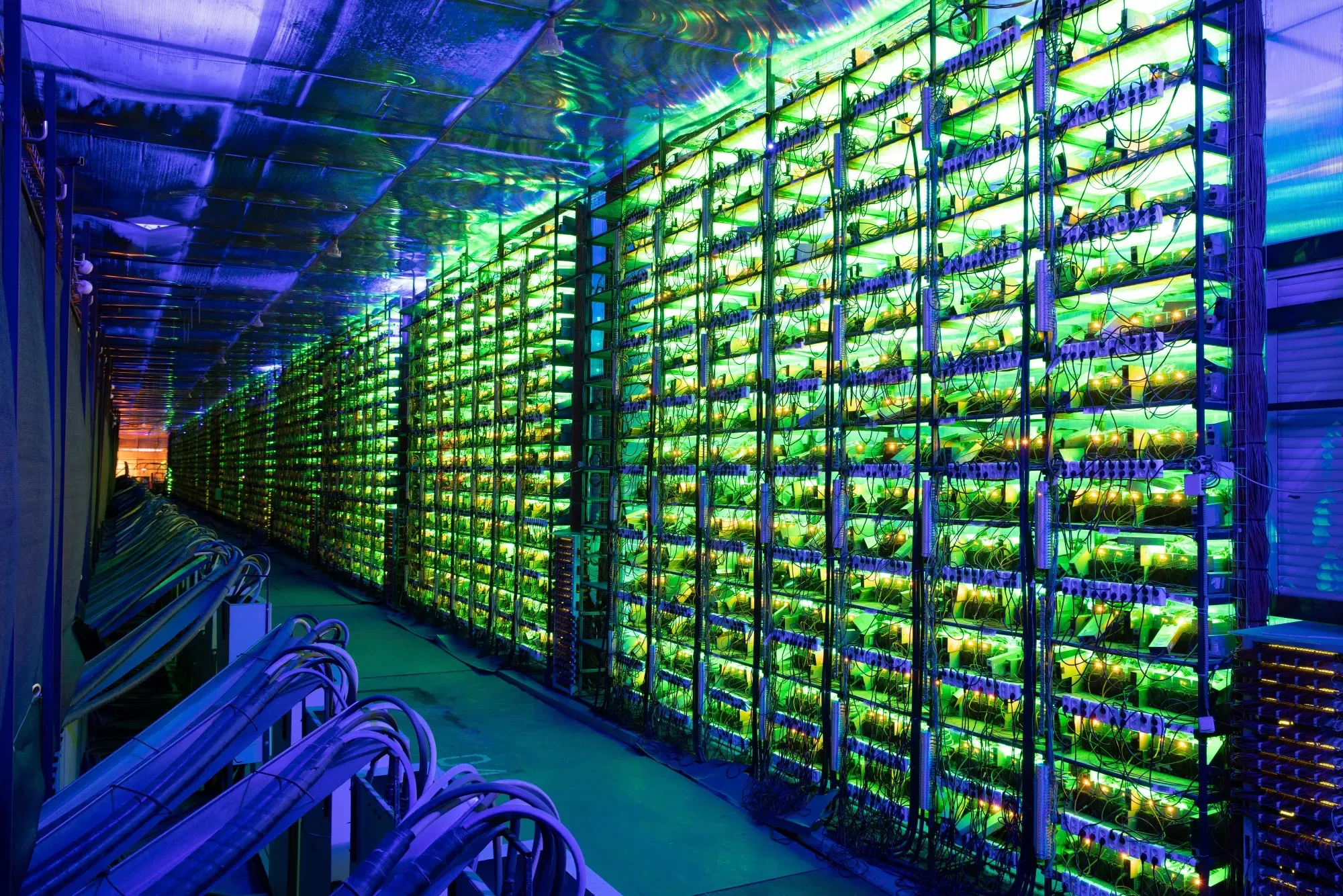 Bitcoin mining facilities exist all over the world