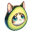 icon-Flying Avocado Cat