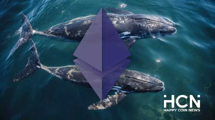 Крупные держатели накопили более 510,000 ETH после падения актива ниже $1,600