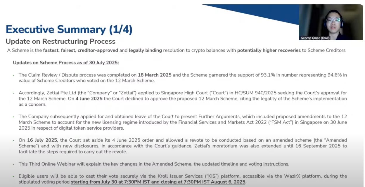 WazirX customers and court decision discussion