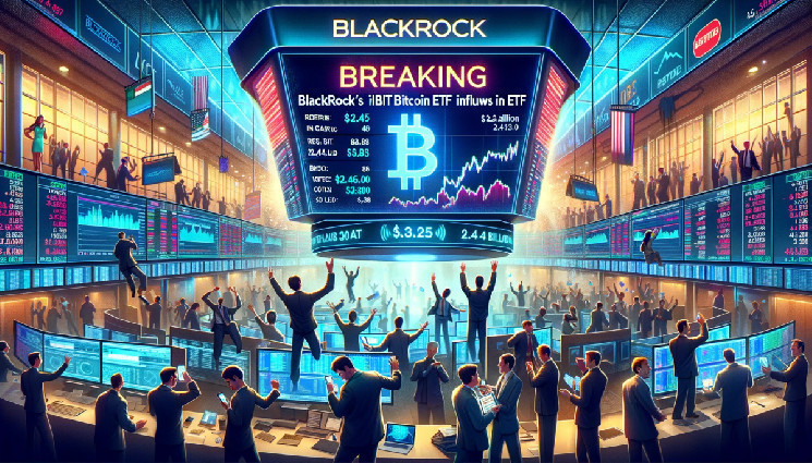 BlackRock renforce la confiance dans Bitcoin avec une acquisition record de 6 495 BTC