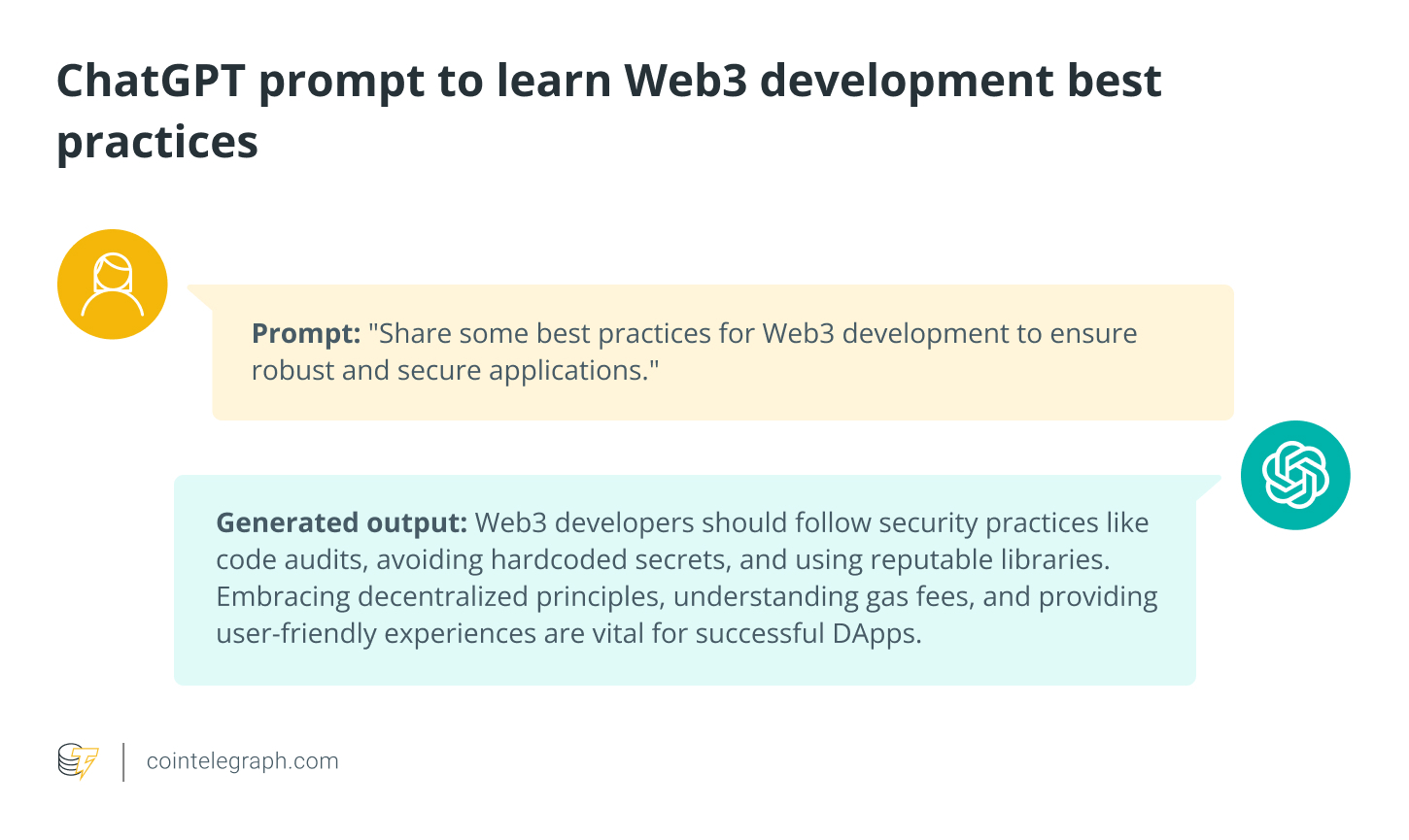 7 دستور ChatGPT برای یادگیری توسعه Web3