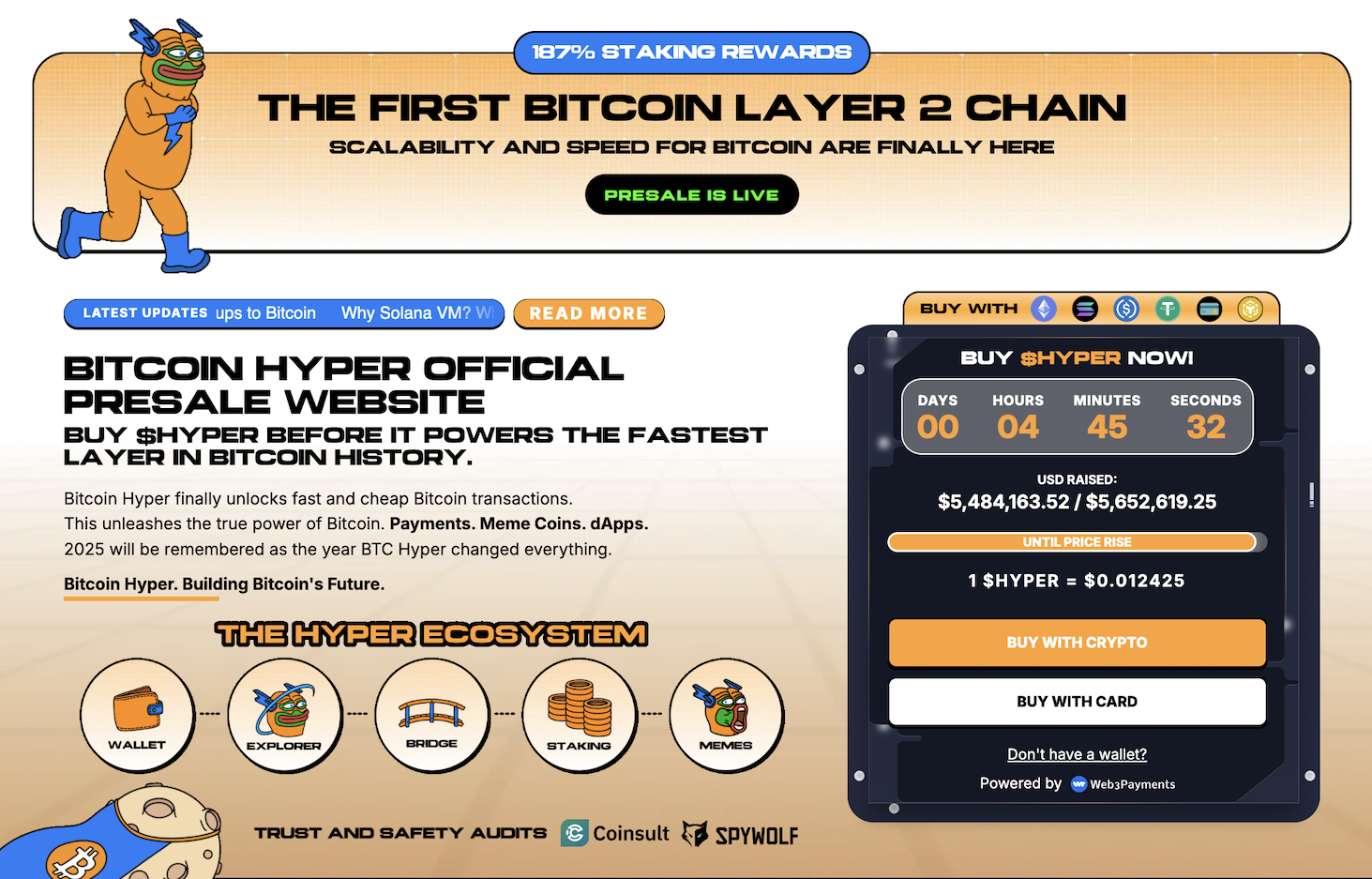 bitcoin hyper crypto presale