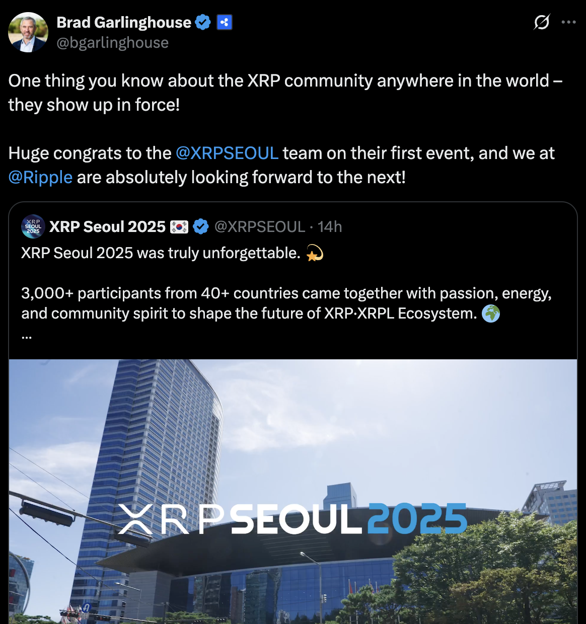 Seoul Statement von Brad Garlinghouse