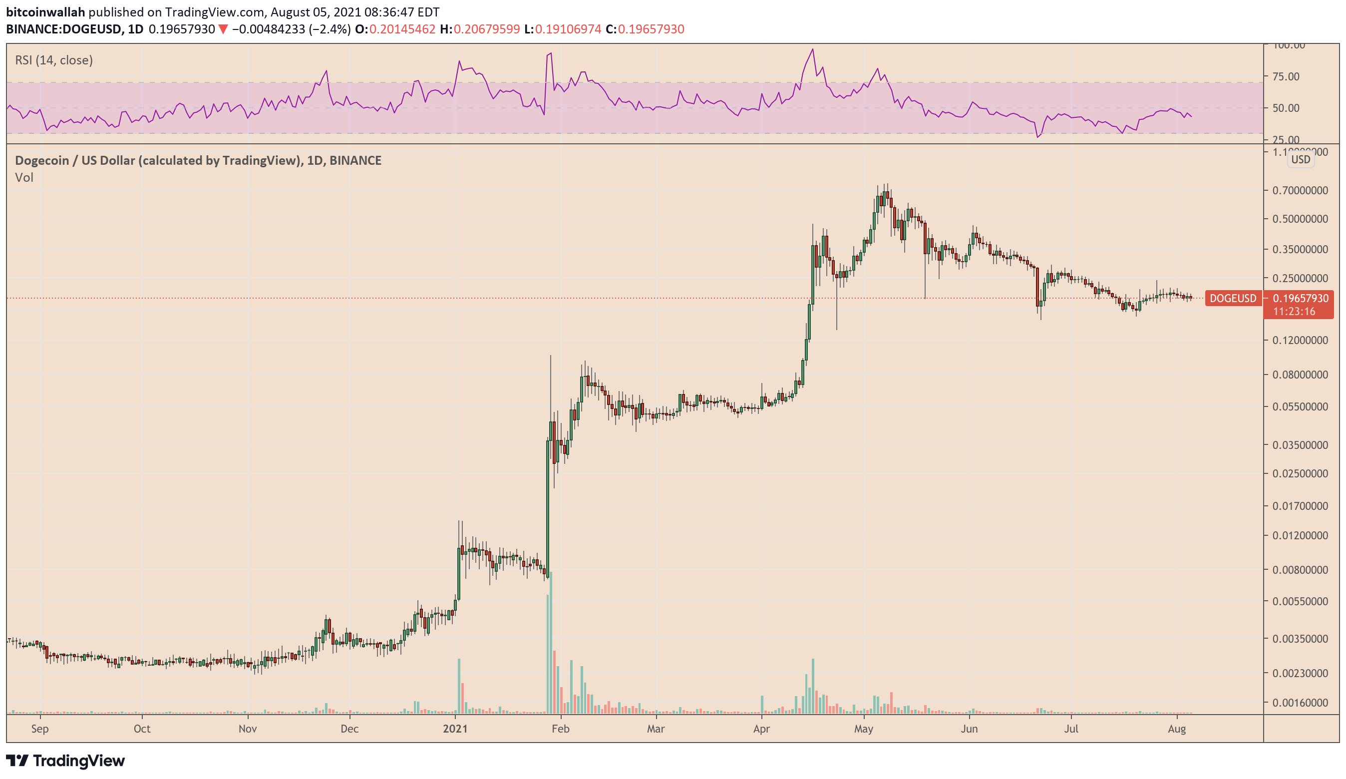 Популярность notcoin