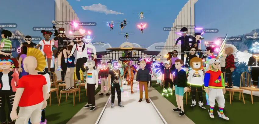 erste Metaverse Hochzeit Decentraland