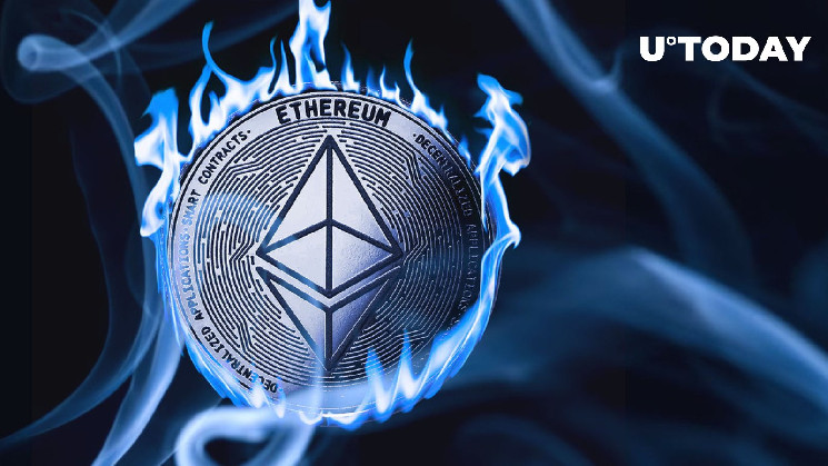 Ethereum Gas стремительно растет, так как трейдер заплатил 64 ETH в виде комиссий, что происходит?