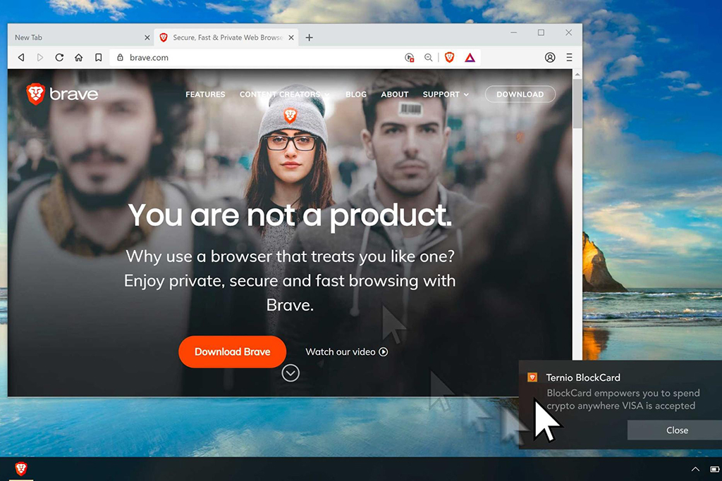 Photo: Brave Browser
