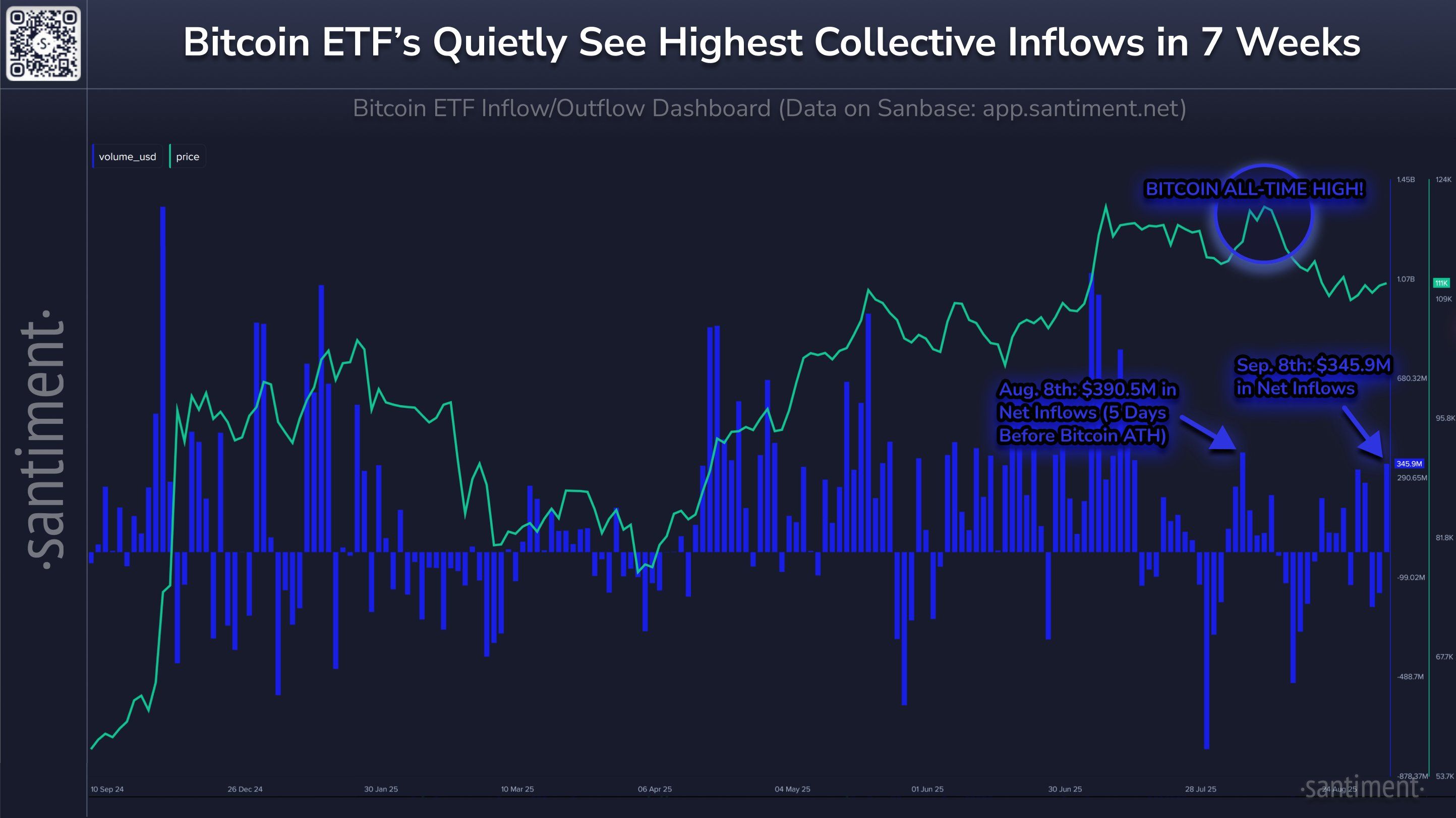 Bitcoin ETFs Netflows
