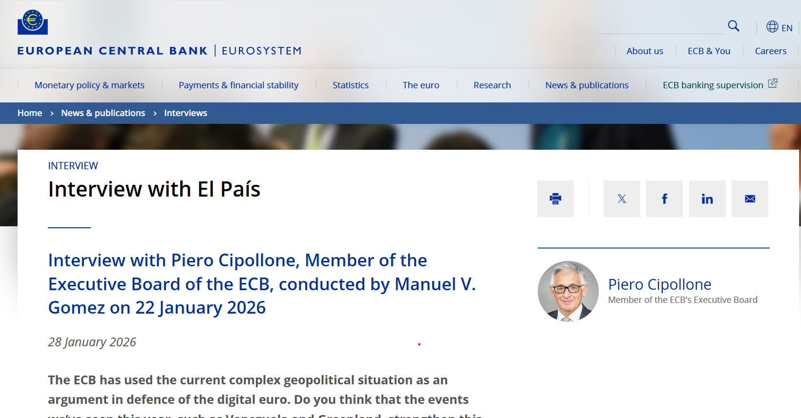 Cryptocurrency, Europe, Recruitment, ECB, CBDC