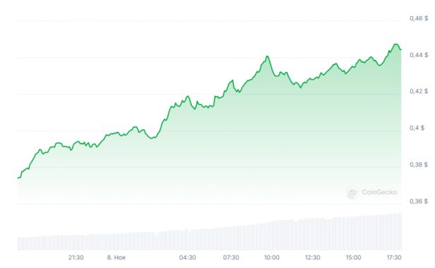 Курс-Кардано-CoinGecko-11-08-2024