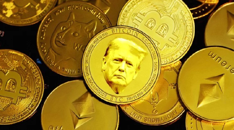 Перерыв: крупная трещина в альянсе Мемояна Трампа-сыновья Трампа отправляют письмо о прекращении и дезисторе в компанию Memecoin, Трамп Прайс падает