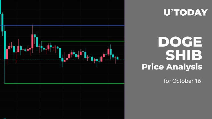 Анализ цен DOGE и SHIB на 16 октября