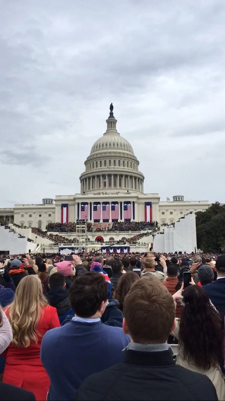 Foto do Dia da Inauguração do Trump em 20 de janeiro