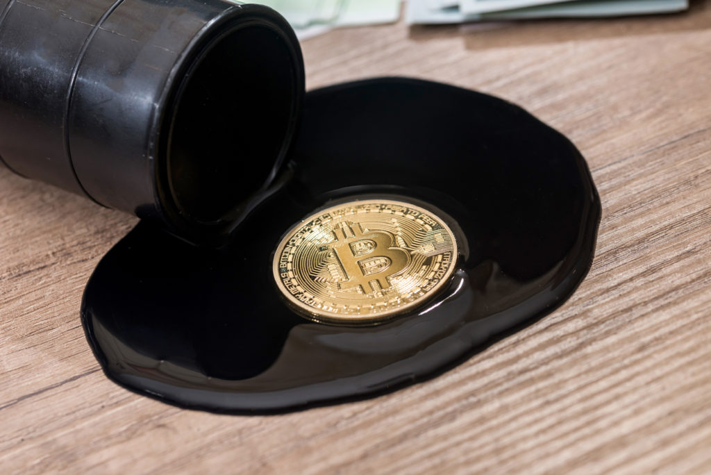 bitcoin oil