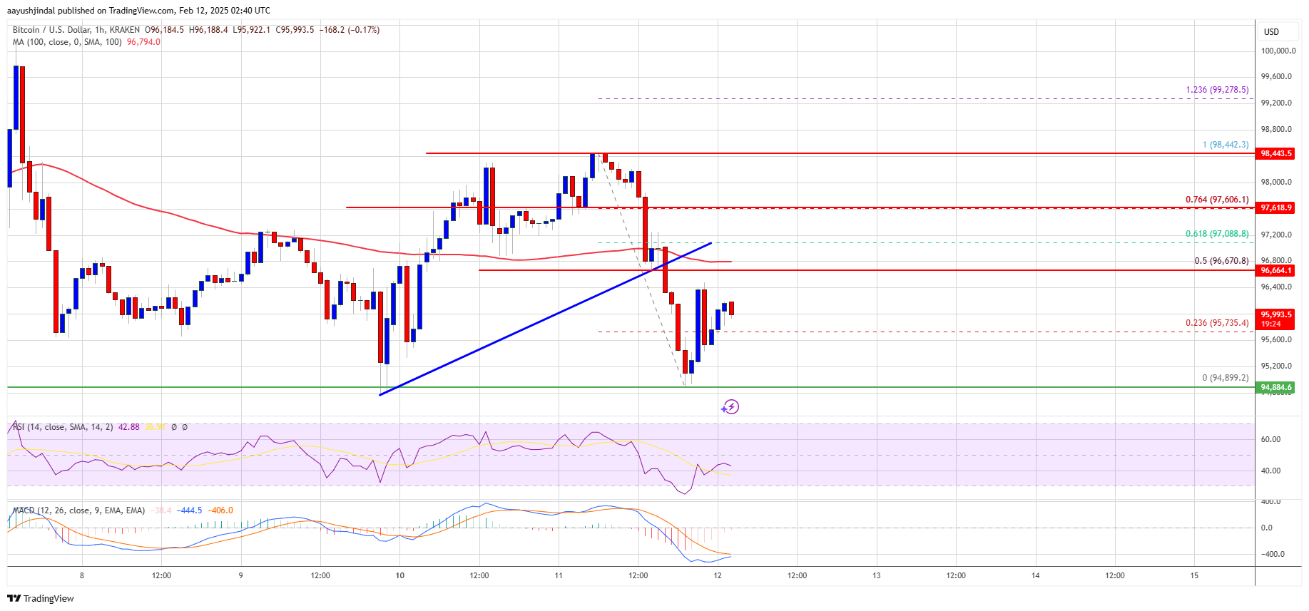 Bitcoin’s worth caught under $ 100K: Will the impulse be resumed?