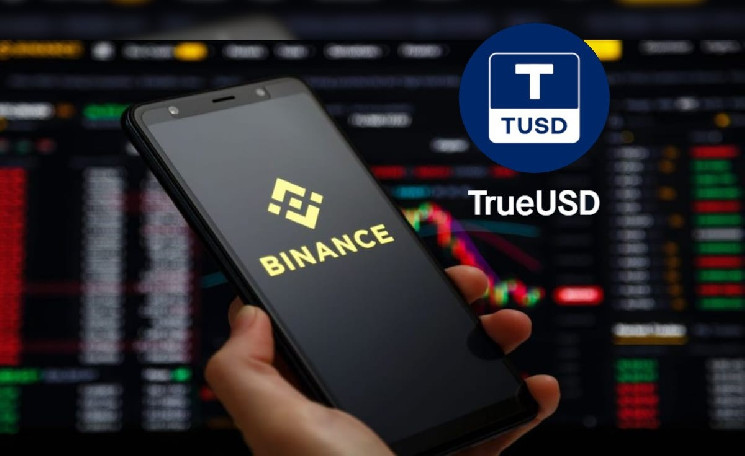 Цена стейблкоина TUSD потеряла 79% после делистинга с Binance