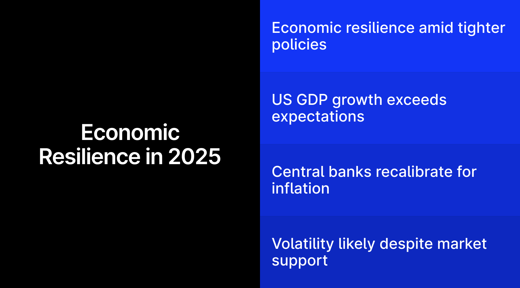 Economic Resilience 2025