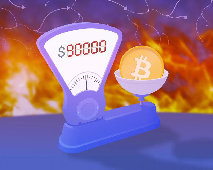Биткоин упал к минимумам с начала года в зоне поддержки $90 000-92 000