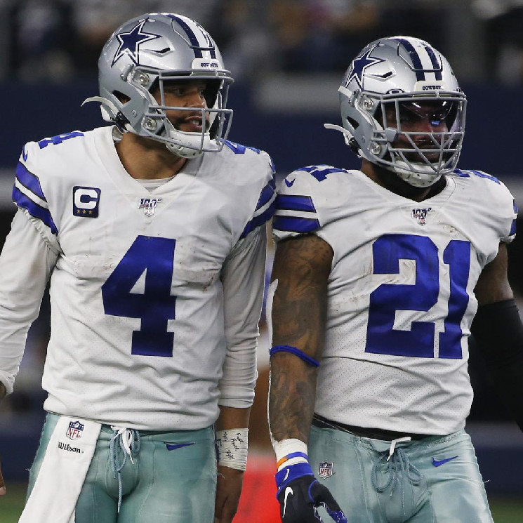 Фронтмены Dallas Cowboys Дак Прескотт и Иезекииль Эллиотт выпустят коллекцию носимых устройств NFT
