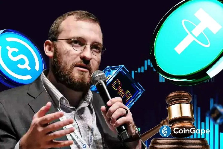 Cardano vs. Ripple: Hoskinson Accuses Ripple CEO of Favoring CLARITY ACT, Calls It a “Death Trap”