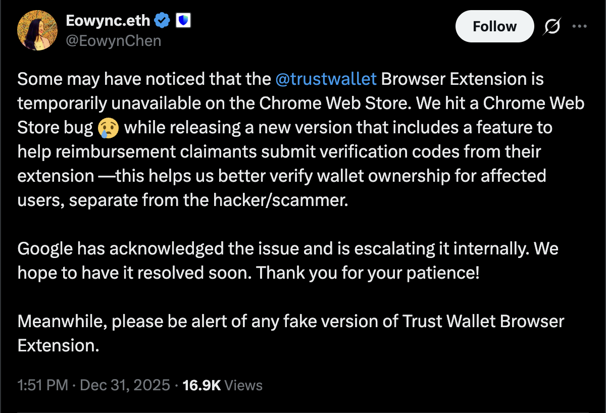 Cybercrime, Cybersecurity, Hacks, Trust Wallet