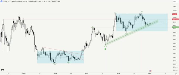 Gráfico de TOTAL3. Fuente: X/@arnau4bet