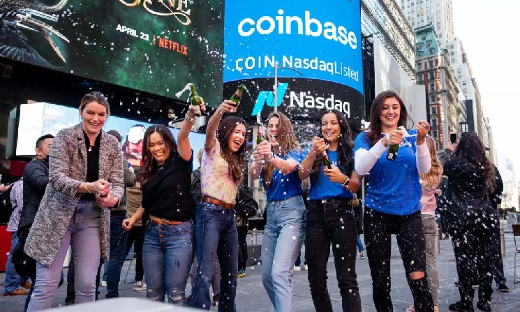 Акции Coinbase приближаются к историческому максимуму с ростом на 42% с начала года