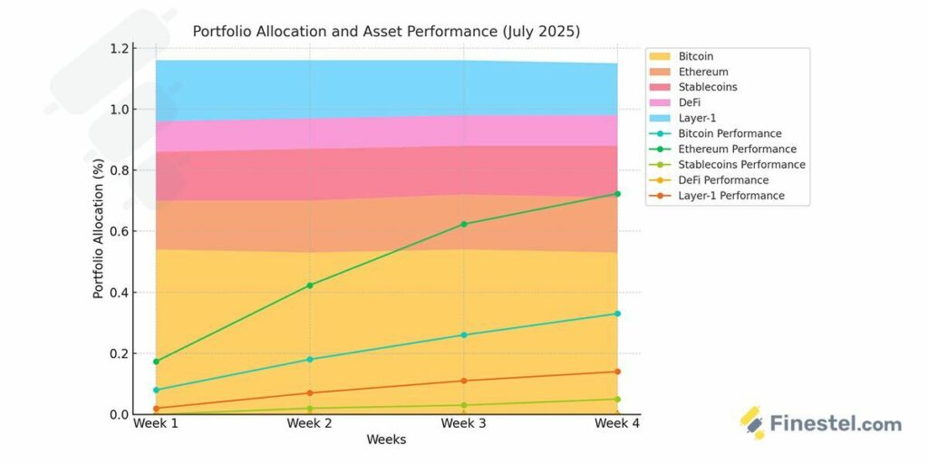 On crypto market, July was full of life. Finestel report helps to absorb it and see what's next - 1